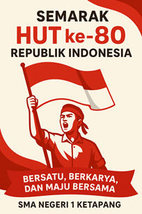 Semarak HUT ke-80 Republik Indonesia di SMA Negeri 1 Ketapang