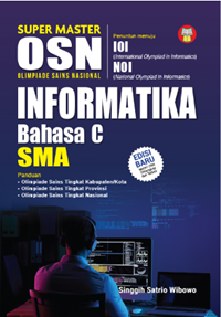 Cover SUPER MASTER OSN INFORMATIKA-BAHASA C SMA