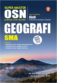 Cover SUPER MASTER OSN GEOGRAFI SMA