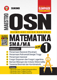 Cover MAESTRO OSN MATEMATIKA SMA/MA VOLUME 1