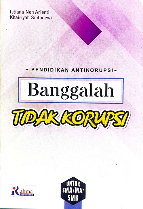 Cover BANGGALAH TIDAK KORUPSI