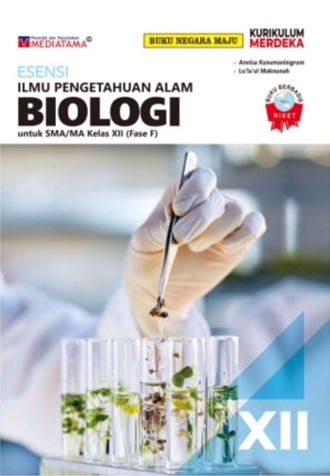 Cover BUKU ESENSI SISWA BIOLOGI KELAS 12